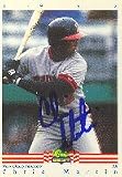 Chris Martin, Harrisburg Senators - Expos Affiliate, 1992 Classic Best Autographed Card