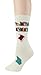 Foot Traffic, Women's Education-Theme Socks, Reading Books (Shoe Sizes 4-10)