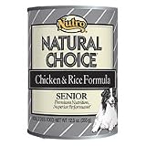 Pet Supplies : Nutro Natural Choice Senior Canned Dog Food- net wt. 12.5 oz., case of 12