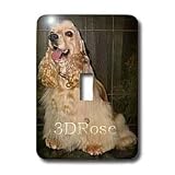 Dogs Cocker Spaniel - Cocker Spaniel - Light Switch Covers - single toggle switch