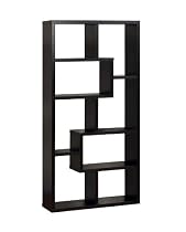 Big Sale Enitial Lab Modern Backless Display Stand/Bookcase, Black
