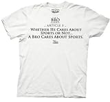 How I Met Your Mother Bro Code Article 5 Sports T-shirt (XXL)