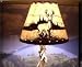 Rustic Lamp Shade with Deer & Pines Silhouette (Shows When Lit) 9 Inches