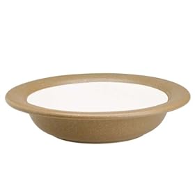 Dansk Earthstone Sand Large Pasta Bowl by Dansk
