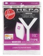 Hoover Filtrete HEPA Y Vacuum Bags 4010801Y