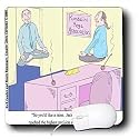 Londons Times Health and Vanity Trends Cartoons - Kundalini Yoga Inc - Mouse Pads
