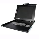 1U LCD Rack Console