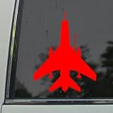 F 100 Super Sabre Fighter Red Decal Truck Window Red Sticker