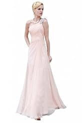 Chiffon/Taffeta/Tulle Crystal Lace Applique Crystals Beaded Mother-of-the-Bride Dress/Party Dress 