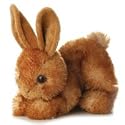 Plush Bitty Rabbit Mini Flopsie 8"