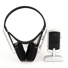 5 in 1 Wireless Headphone Headset (Black)