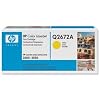 HP Original Q2672A Laserjet Toner Cartridge - Yellow
