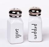 Classic Vintage Style Black Shaker Set