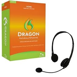 Dragon NaturallySpeaking Home 11.5 with Headset
