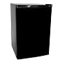 Haier HNSE05BB 4.6-Cubic-Foot Compact Refrigerator/Freezer, Black/Stainless