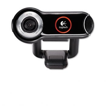 Logitech® QuickCam® Pro 9000 Webcam CAMERA,QC PRO 9000,BK 62153 (Pack of2)
