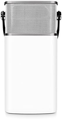 Latte DeLite 2-in-1 Bluetooth LED Lantern Speaker with a powerful 60mm speaker driver, built-in microphone, 8 LED light and IPX4 Water Resistant. Works with iPhone, iPod, iPad, Nexus, Blackberry, Galaxy and all Bluetooth devices - (Ivory)