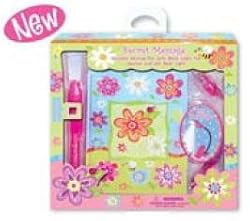 Girls Fairy Princess Secret Journal Diary with Invisable Ink Pen and Clip Led Light Box Set: Best Seller Tween Gift.