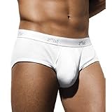2(x)istMen'sEssentialContourPouchBrief,Black,Large