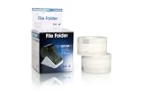 SLP WhiteFile FolderLabels 9/1 6 in x 3-7/16in, 2 rolls,130ea