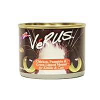 VeRUS Chicken Pumpkin and Green Lipped Mussel Canned Cat Food)