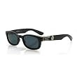 VERSUS Black Sunglasses with Smoke Colored Lenses. Model: EZ8-MZ6