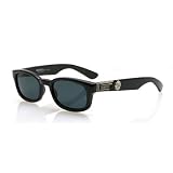 VERSUS Black Sunglasses with Smoke Colored Lenses. Model: EZ8-MZ6