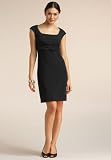 Chadwicks Knot Detail Ottoman Textured Knit Dress
