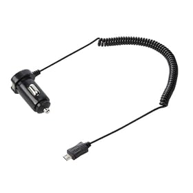 �X�}�[�g�t�H���pmicroUSB�J�[�`���[�W���[ CAR-CHR63MC