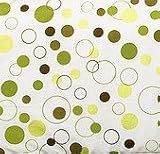 Sumersault Bubble Fun - Green - Decorative Pillow Cusion
