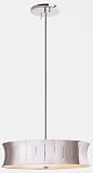Contemporary Lamps, Drum II Chrome Hanging Pendant Light by Lite Source--Excellent customer service--see our feedback.