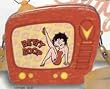 Betty Boop Red Mini TV Tin Tote with Strap