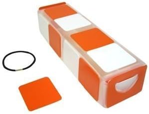 Delotecom Ohako | Lunch Box | OBENTO Box, ORI-CUBE SS Orange by Delotecom