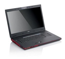 Fujitsu Notebook Amilo Xi3650 Black&Red Edition 46,7cm (18,4") Intel Core2Duo T6400 2x2,0 GHz 4GB RAM, 2x500 GB Festplatte, Windows 7, NVIDIA® GeForce® 9600M GT (mit 512 MB VRAM)
