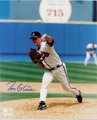 Signed Glavine, Tom (Atlanta Braves) 8x10 Photo