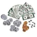 Learning Resources LER0080 Learning Resources Magnetic Money, 54-Piece Boxed Set, Grades K  Up