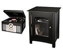 Memory Master CD Recorder with Turntable and Entertainment Stand - Crosley Radio