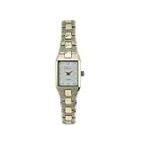DeCave 101266205 - Montre Femme Titane bicolore - Extra plat - 16x18mm - Bracelet en Titane - Miyota 5R21 - 3 ATM