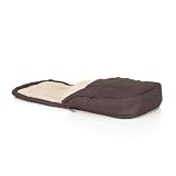 Herlag H9527-116 – Fußsack für Bolzano, schwarz/beige