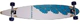 PARADISE LONGBOARDS BLUE FLOWERS Complete LONGBOARD