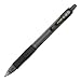 Pilot G2 Retractable Gel Ink Roller Ball Pen, Bold Point, Clear Barrel, Black Ink, 12-Count  (31256)