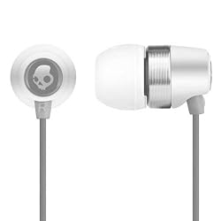 Skullcandy Riot In-Ear Headphones - White/Chrome