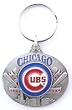 Chicago Cubs Oval Pewter Keychain