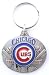 Chicago Cubs Oval Pewter Keychain