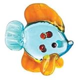 Ganz Miniature Glass Figurine - Blue FishIMAGE