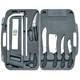 Mossberg Deluxe Game Processing Kit Butcher Knife Boning Knife Heavy-Duty Cleaver
