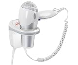 Sunbeam Hospitality Wall Mount 1800 watt Hair Dryer - White