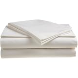 Pinzon 300-Thread-Count Percale Sheet Set - Twin, White