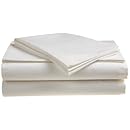 Pinzon 300-Thread-Count Percale Sheet Set - Full, White