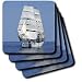Sail Boats - Sail Boat - Coasters